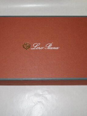 Loro Piana Empty Shoe Box Designer Storage Box
